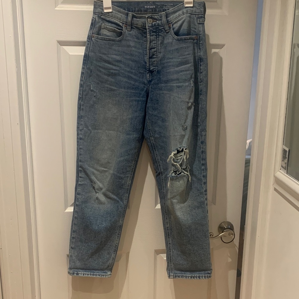 Old Navy Light Blue High-Rise Jeans